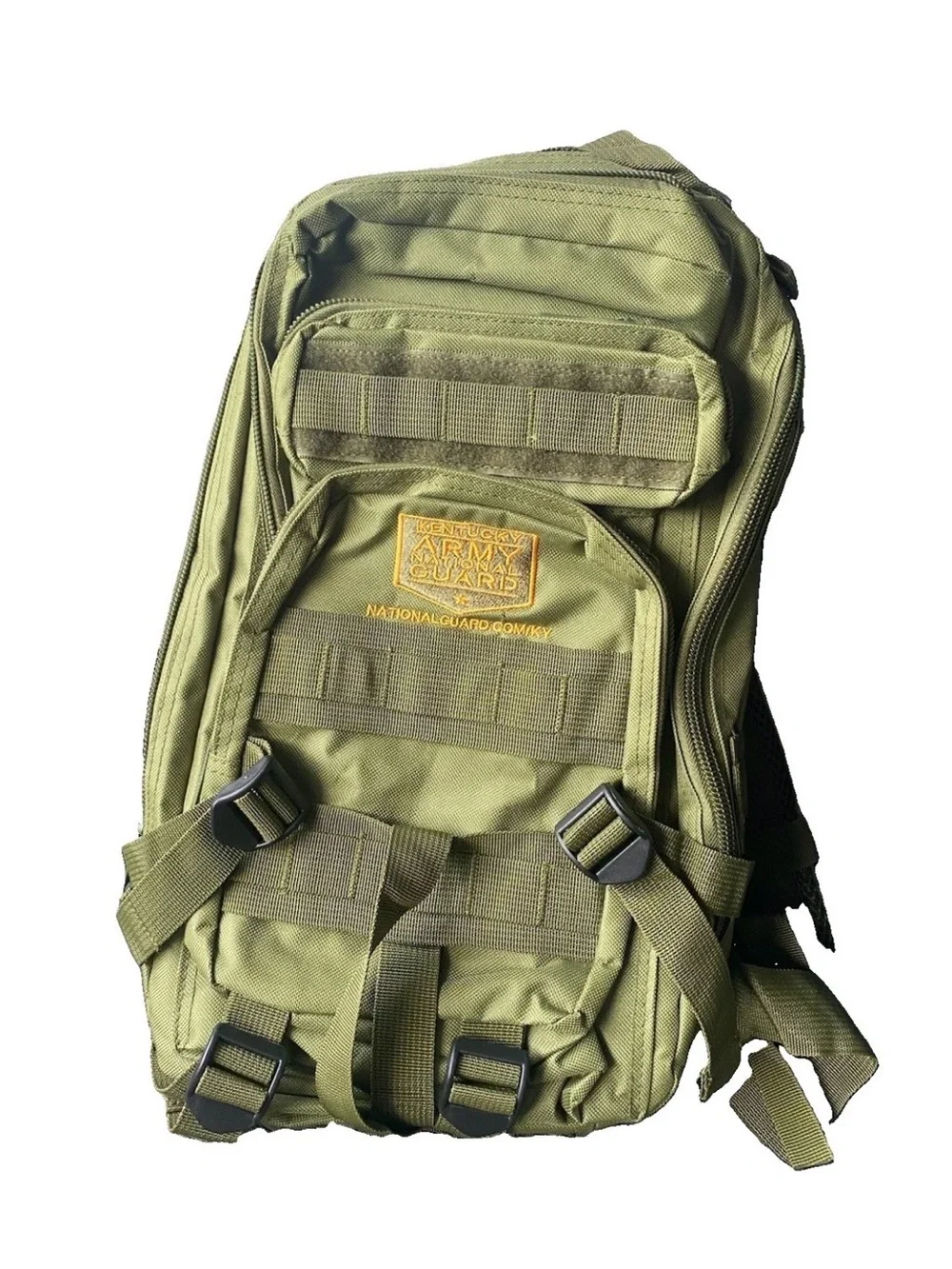 Kentucky Army National Guard Military-Style Tactical Backpack - Olive Green